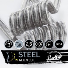 Bacterio Coils Steel Alien Full SS316