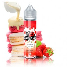 I VG Macarons Strawberries and Cream 50ml (Booster)
