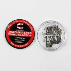Coilology Multi-Strands Fused Clapton 0.32ohm x 10