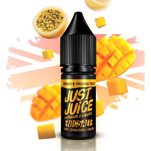 Just Juice Nic Salt Mango and Passion Fruit 10ml 20mg