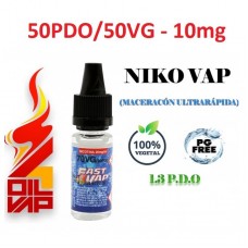 Fast4Vap Nicokit 50PDO/50VG 10mg