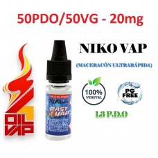 Fast4Vap Nicokit 50PDO/50VG 20mg