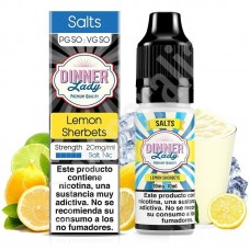 Dinner Lady Lemon Sherbets Salt 10ml 20mg